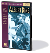 ALBERT KING GUITAR SIGNATURE LICKS Guitar and Fretted sheet music cover